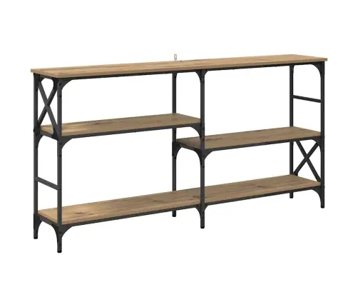 Konsoles Galds Ar Plauktu Amatnieku Ozola 150 X 29 X 76.5 Cm Vidaxl