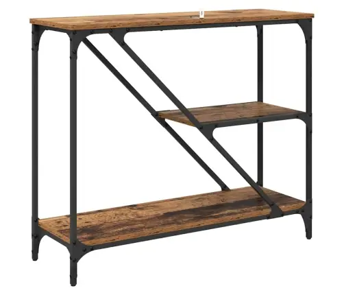 Konsoles Galds Vecs Koks 88,5 X 30 X 75 Cm Inženierijas Koks Vidaxl