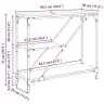 Konsoles Galds Vecs Koks 88,5 X 30 X 75 Cm Inženierijas Koks Vidaxl
