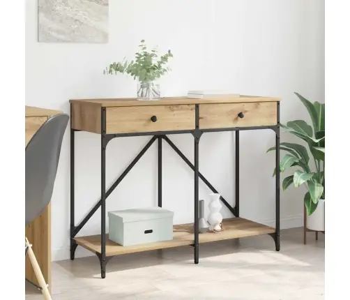 Konsolinis Stalas Amatininkų Ąžuolas 100 X 39 X 78,5 Cm