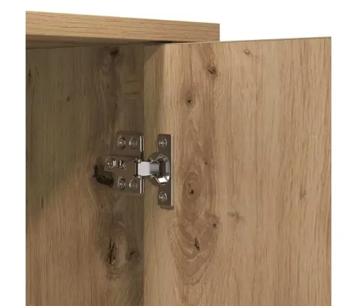 Puse Artisānā Ozols 70 X 30 X 80 Cm Inženierijas Koks Vidaxl