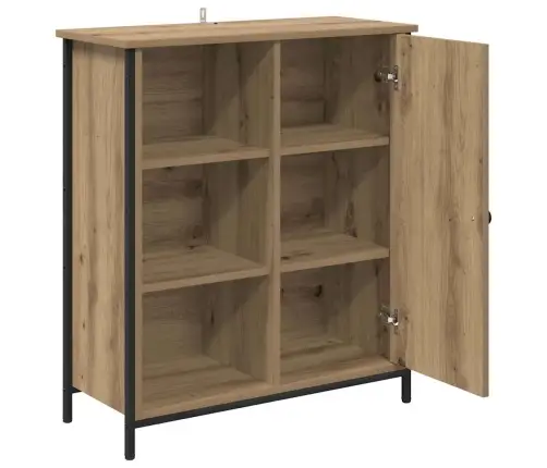 Puse Artisānā Ozols 70 X 30 X 80 Cm Inženierijas Koks Vidaxl