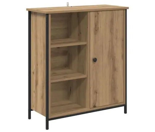 Puse Artisānā Ozols 70 X 30 X 80 Cm Inženierijas Koks Vidaxl