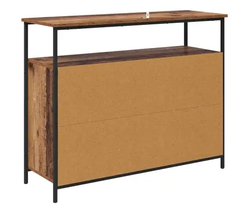 Puse Vecs Koks 100 X 35 X 80 Cm Inženierijas Koks Vidaxl