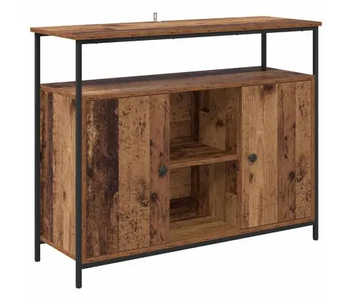 Puse Vecs Koks 100 X 35 X 80 Cm Inženierijas Koks Vidaxl