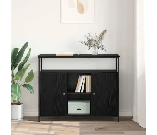 Kõide Must Tamm 100 X 35 X 80 Cm Tehispuit