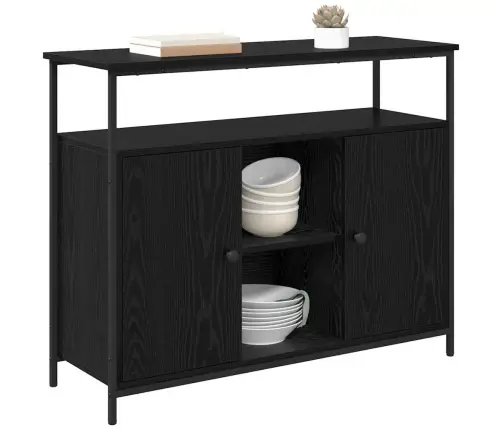 Kõide Must Tamm 100 X 35 X 80 Cm Tehispuit