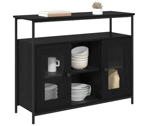 Kõide Must Tamm 100 X 35 X 80 Cm Tehispuit