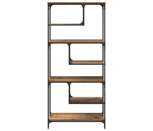 Raamatukapp Vana Puit 81 X 36 X 176 Cm Tehispuit