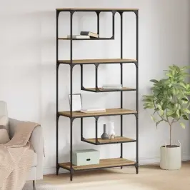 Grāmatu Skapis Amatnieku Ozola 81 X 36 X 176 Cm Vidaxl