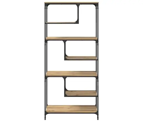 Grāmatu Skapis Amatnieku Ozola 81 X 36 X 176 Cm Vidaxl