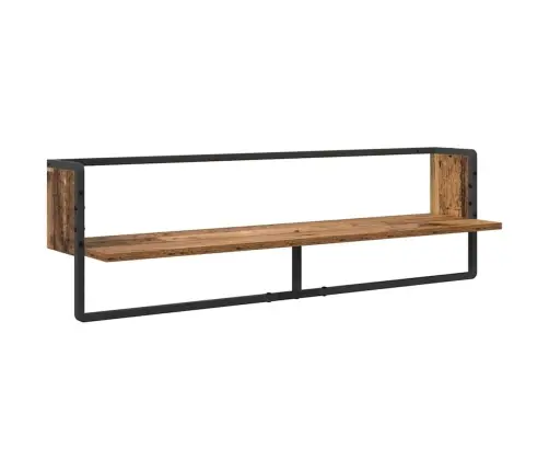 Seinariiulikomplekt 6 Pcs Vana Puit 100 X 25 X 30 Cm Tehispuit