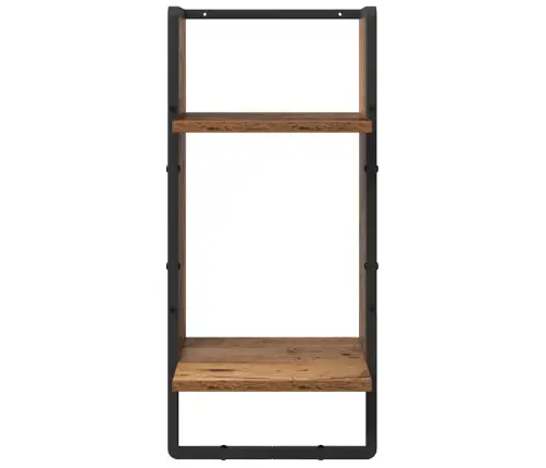 Seinariiulikomplekt 6 Pcs Vana Puit 100 X 25 X 30 Cm Tehispuit