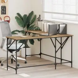 Galds Artisānā Ozols 149 X 149 X 75 Cm Inženierijas Koks Vidaxl