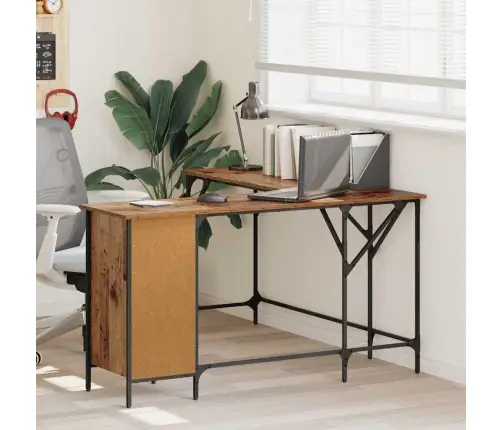 Galds Vecs Koks 141 X 141 X 75 Cm Inženierijas Koks Vidaxl