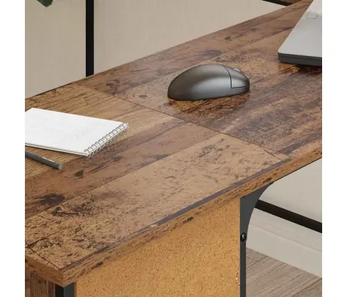 Galds Vecs Koks 141 X 141 X 75 Cm Inženierijas Koks Vidaxl