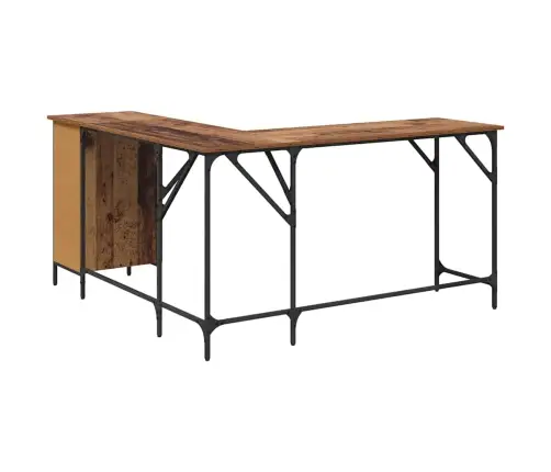 Galds Vecs Koks 141 X 141 X 75 Cm Inženierijas Koks Vidaxl