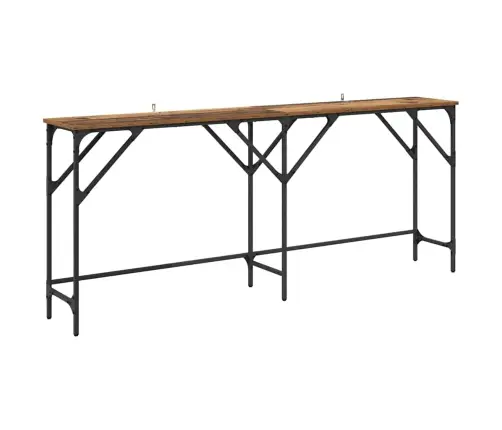 Konsoollaud Vana Puit 180 X 29 X 75 Cm Tehispuit Konsoollaud Vana Puit 180 X 29 X 75 Cm Tehispuit