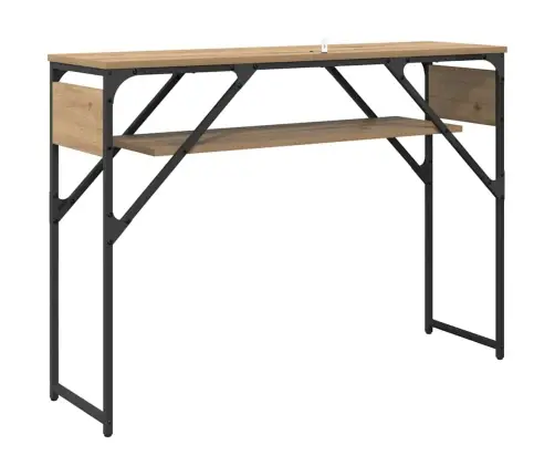 Konsolesgalds Artisānā Ozols 105X30X75Cm Inženierijas Koks Vidaxl Konsolesgalds Artisānā Ozols 105X30X75Cm Inženierijas Koks Vidaxl