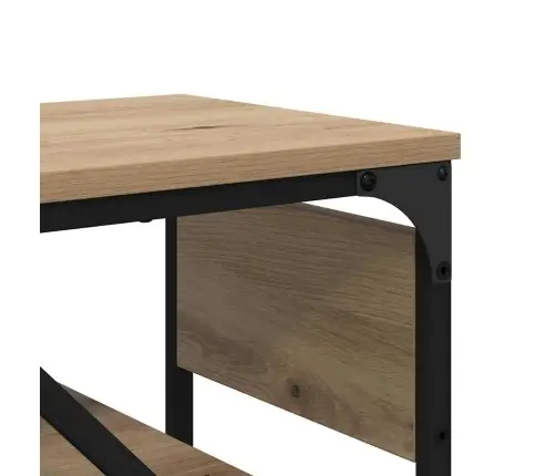 Konsolesgalds Amatnieku Ozola 75X30X75Cm Inženierijas Koks Vidaxl Konsolesgalds Amatnieku Ozola 75X30X75Cm Inženierijas Koks Vidaxl