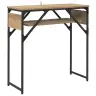 Konsolesgalds Amatnieku Ozola 75X30X75Cm Inženierijas Koks Vidaxl Konsolesgalds Amatnieku Ozola 75X30X75Cm Inženierijas Koks Vidaxl