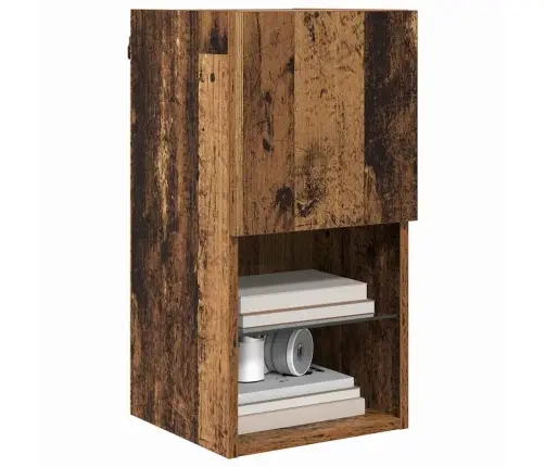 Sienā Montējami Televizoru Skapji 2 Pcs Vecs Koks Vidaxl