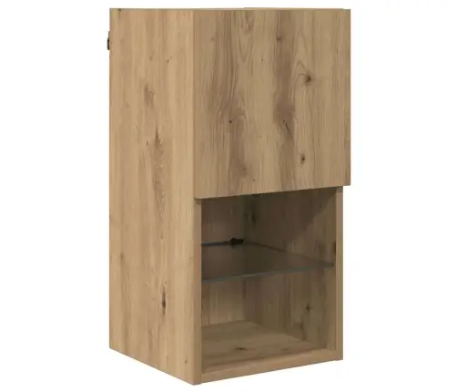 Sienā Montējami Televizoru Skapji 2 Pcs Artisānā Ozols Vidaxl