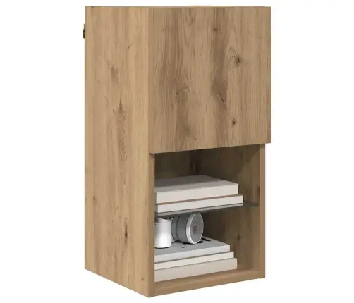 Sienā Montējami Televizoru Skapji 2 Pcs Artisānā Ozols Vidaxl