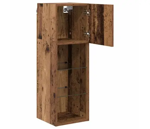 Sienā Montējami Televizoru Skapji 2 Pcs Vecs Koks Vidaxl