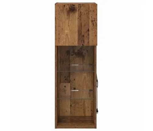 Sienā Montējami Televizoru Skapji 2 Pcs Vecs Koks Vidaxl