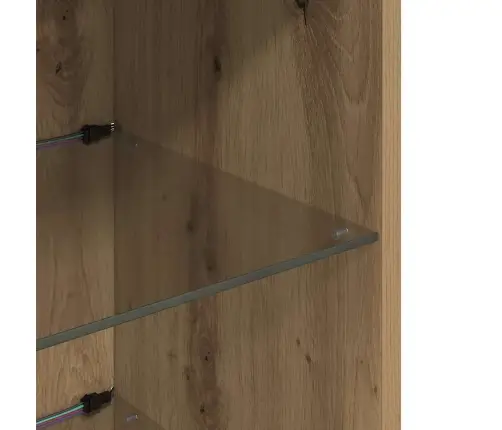 Sienā Montējami Televizoru Skapji 2 Pcs Artisānā Ozols Vidaxl