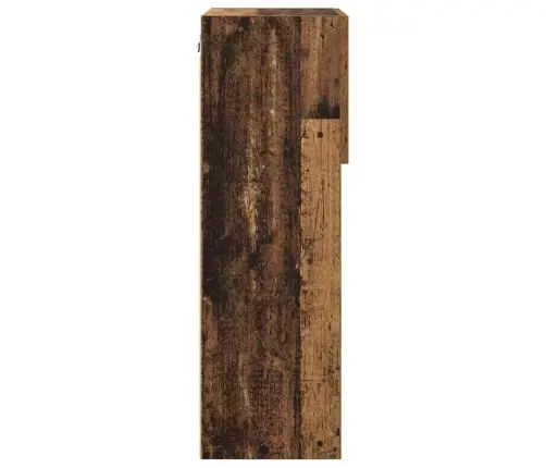 Sienā Montējams Tv Skapis Vecs Koks 40,5 X 30 X 90 Cm Vidaxl