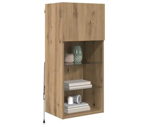 Sienā Montējami Televizoru Skapji 2 Pcs Artisānā Ozols Vidaxl