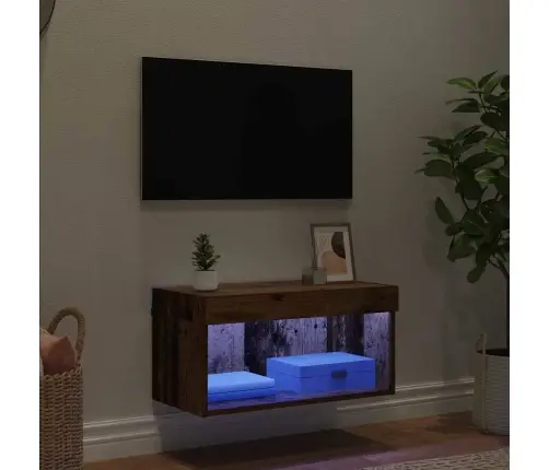 Televizora Skapīša Vecs Koks 60 X 30 X 30 Cm Inženierijas Koks Vidaxl