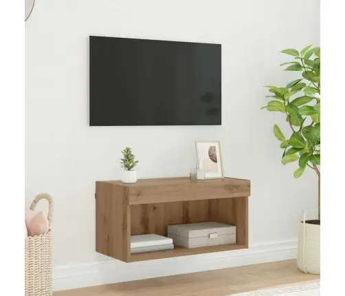 Televizora Skapīša Artisānā Ozols 60 X 30 X 30 Cm Vidaxl