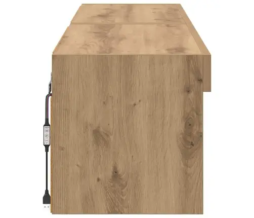 Televizoru Skapji 2 Pcs Artisānā Ozols 60 X 30 X 30 Cm Vidaxl