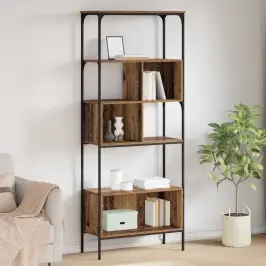 Knygų Lentyna Senovinis Medis 76 X 33 X 188,5 Cm