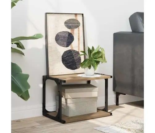 Printera Statīvs Artisānā Ozols 41 X 28 X 33.5 Cm Vidaxl