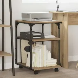 Printera Statīvs Artisānā Ozols 43 X 48 X 64 Cm Vidaxl