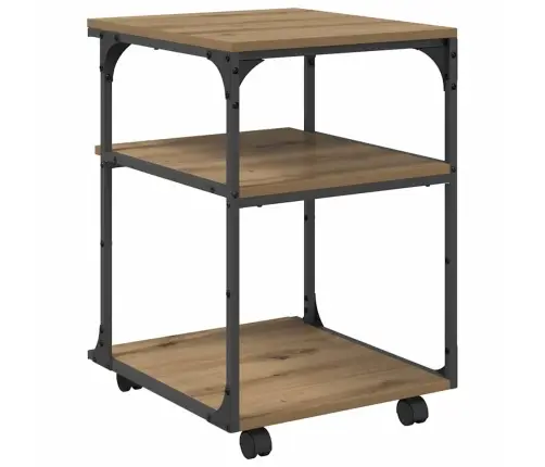 Printera Statīvs Artisānā Ozols 43 X 48 X 64 Cm Vidaxl