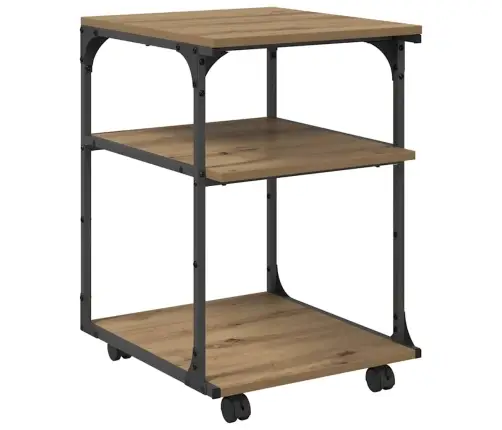 Printera Statīvs Artisānā Ozols 43 X 48 X 64 Cm Vidaxl