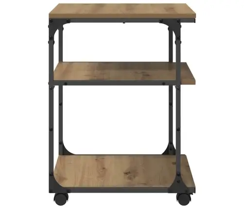 Printera Statīvs Artisānā Ozols 43 X 48 X 64 Cm Vidaxl