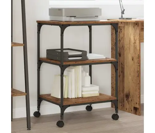 Printeri Alus Vana Puit 50 X 41 X 75 Cm Tehispuit