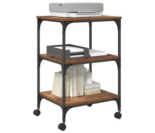 Printeri Alus Vana Puit 50 X 41 X 75 Cm Tehispuit