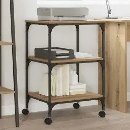 Printera Statīvs Artisānā Ozols 50 X 41 X 75 Cm Vidaxl