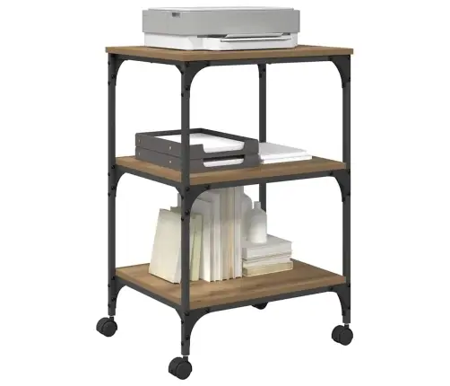 Printera Statīvs Artisānā Ozols 50 X 41 X 75 Cm Vidaxl