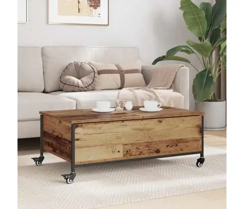 Kavos Staliukas Senovinis Medis 91 X 55 X 32 Cm