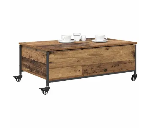 Kavos Staliukas Senovinis Medis 91 X 55 X 32 Cm