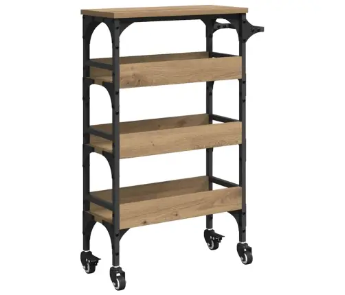 Köögikäru Käsitööpuu 53 X 20 X 76 Cm Tehispuit