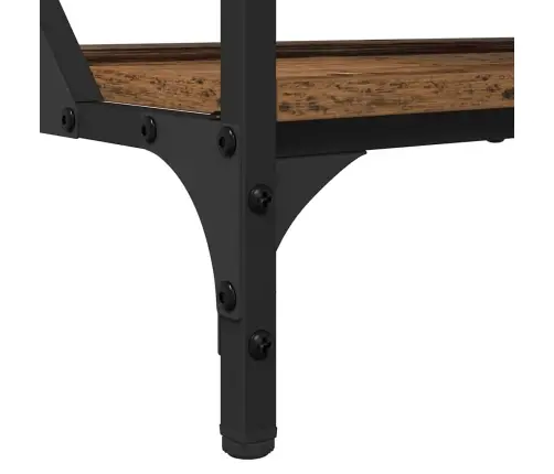 Kafijas Galdiņš Vecs Koks 70X50X50Cm Inženierijas Koks Vidaxl